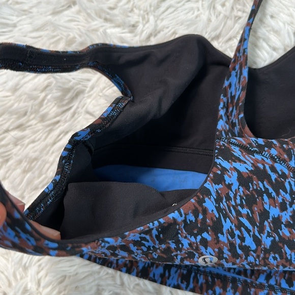 Lululemon Align Tank Top Leopard Camo Blue Nile Multi - Picture 3 of 5